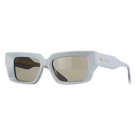NEW GUCCI SUNGLASSES GRAY/BROWN WOMEN EYEWEAR GUCCI - Picture 1 of 3